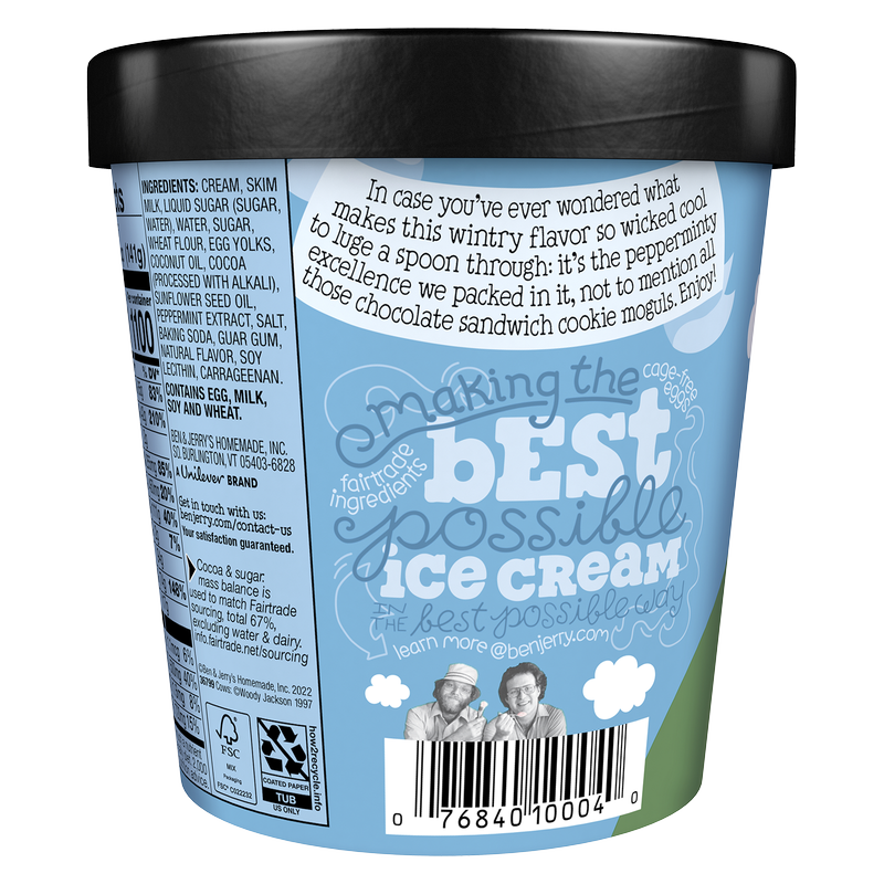 Ben & Jerry's Mint Chocolate Cookie Ice Cream Pint