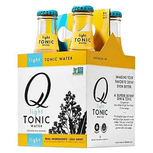 Q Drinks Light Tonic Water 4pk 6.7oz