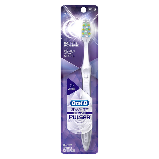 Oral-B 3D White Manual Toothbrush Pulsar Soft 1ct