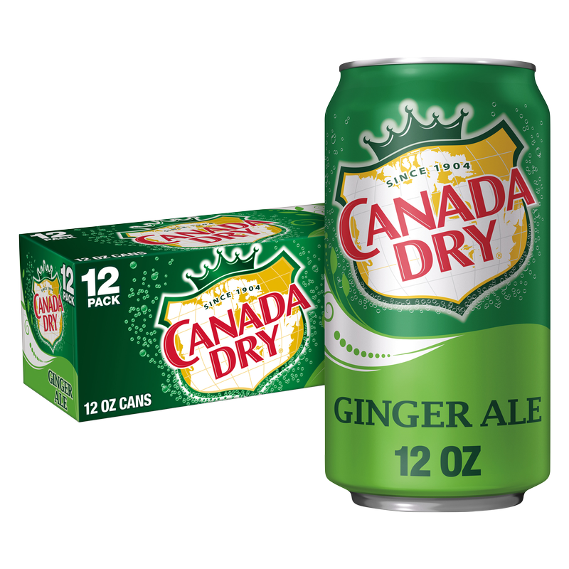 Canada Dry Ginger Ale 12pk 12oz Can