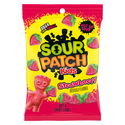 Sour Patch Kids Strawberry Soft & Chewy Candy 8oz